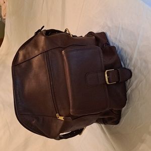 Coach Large Travel Backpack in Mahogany Brown